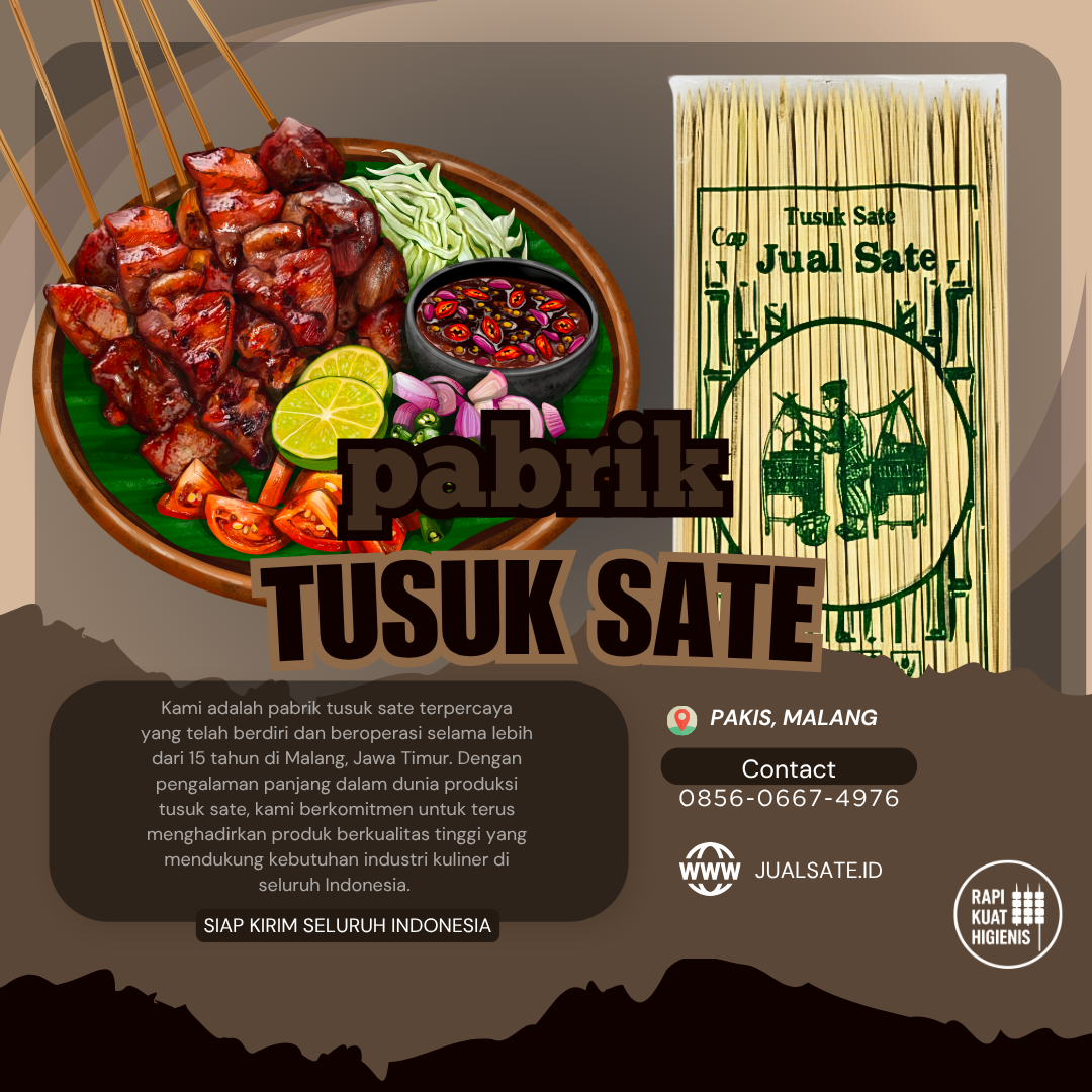 Tusuk Sate di Surabaya: Rahasia Dagangan Laris yang Jarang Disadari