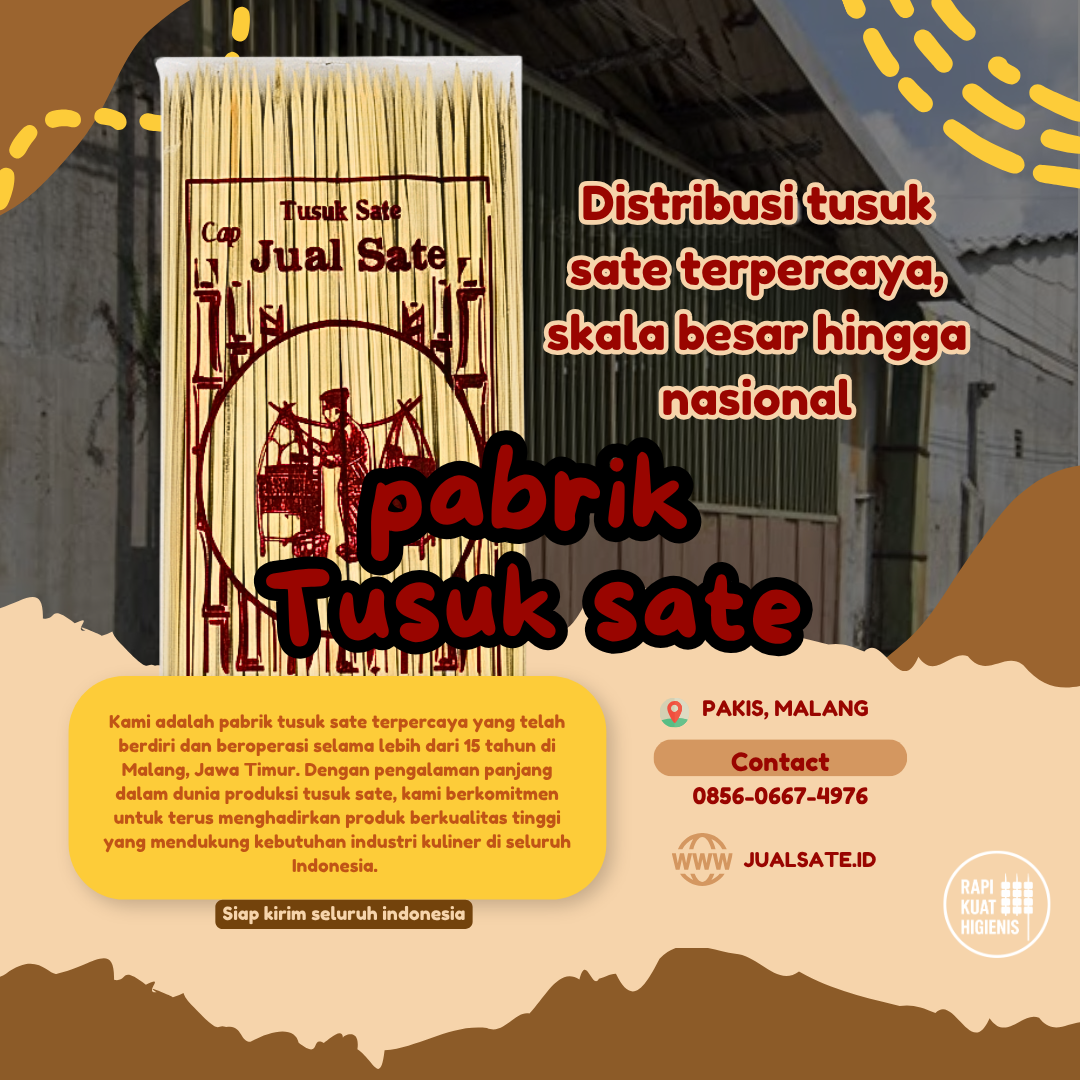 Menggerakkan Jakarta: Cerita Besar di Balik Jual Tusuk Sate Skala Distribusi
