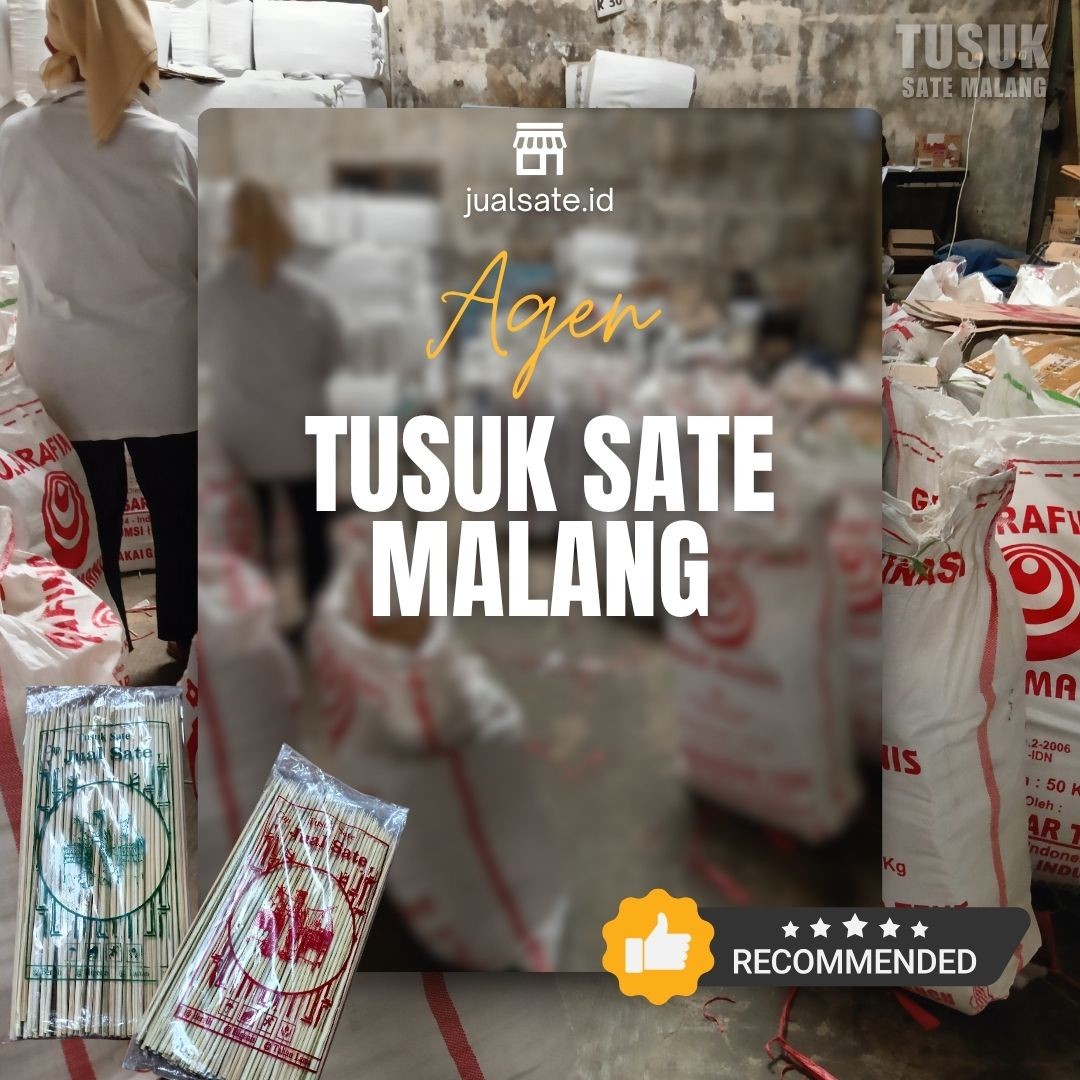 Tusuk Sate yang Diproses Higienis Tidak Menimbulkan Jamur